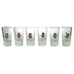 Set 6 pahare pentru shot-uri - Limba maghiara - Design Funny Drinker