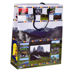 Punga cadou din hartie 26x33 CM, Romania Souvenir