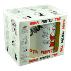 Cana ceramica 300 ml "Sotia Perfecta", in cutie decorativa - Funny Mug