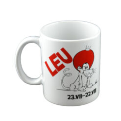 Alternative view of Cana ceramica 300 ml Zodiac "Leu", in cutie decorativa