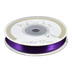 Rola panglica satin Mov 10 mm x 25 m, Art Deco