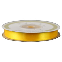 Rola panglica satin Galben 10 mm x 25 m Art Deco