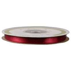 Rola panglica satin Bordo 6 mm x 25 m Art Deco