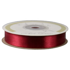 Rola panglica satin Bordo 15 mm x 25 m Art Deco