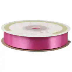 Rola panglica satin Pink 15 mm x 25 m, Art Deco