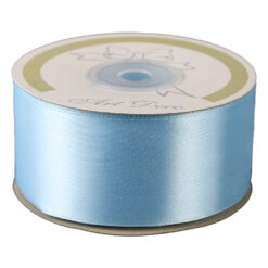 Rola panglica satin Albastru deschis 38 mm x 25 m Art Deco