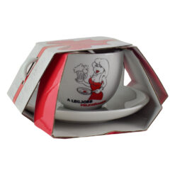 Alternative view of Ceasca cu farfurie din ceramica "A legjobb felesegnek"