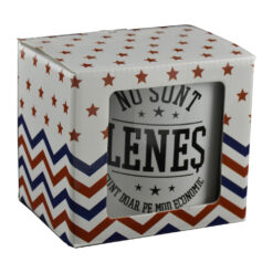 Alternative view of Cana ceramica Boss Mug 300 ml "Nu sunt lenes, sunt doar pe mod economic", in cutie decorativa