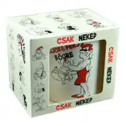 Cana ceramica 300 ml "Legjobb ferj bogre", in cutie decorativa - Funny Mug