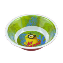 Farfurie adanca din melamina Minions, 15x4 CM