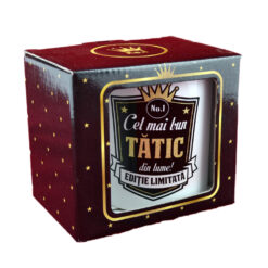 Cana Boss nr. 1 din ceramica - "Cel mai bun tatic din lume!"