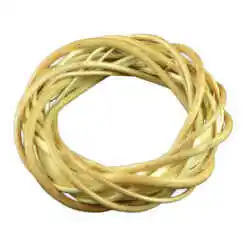 Coroana pentru decor din rachita 15 CM, Natur