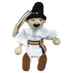 Figurina bungee jumping - Fecior in haine traditionale