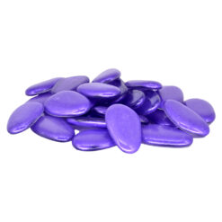 Pietre de sticla decorative Mov 40 mm - 500 gr