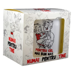 Alternative view of Cana ceramica 300 ml "Cel mai bun nas", in cutie decorativa - Funny Mug