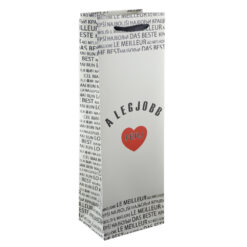 Punga cadou pentru bauturi realizata din hartie laminata - A legjobb ferj/The best husband