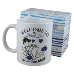 Cana ceramica 300 ml "Cea mai buna iubita", in cutie decorativa - Black Sea