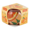 Lumanare parfumata in pahar Juicy Orange, Home Aroma 220 gr
