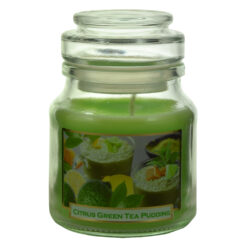 Alternative view of Lumanare parfumata in borcan cu capac cu aroma de Matcha Green Tea si Citrus Green Tea - Design Green Tea