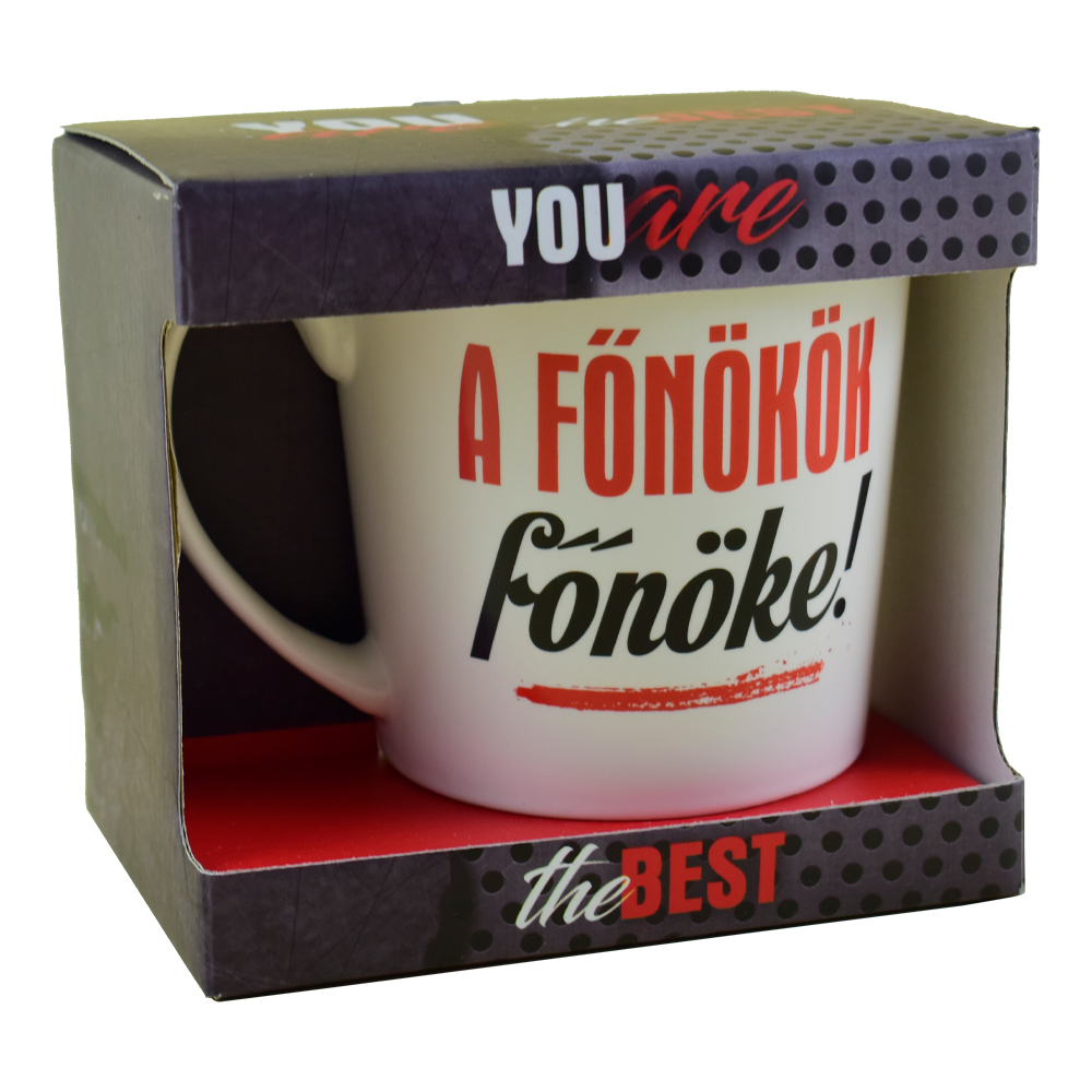 Cana You are the best din ceramica 480 ml "A fonokok fonoke" - imagine 3