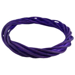 Coroana pentru decor din rachita 15 CM, Lavanda mov