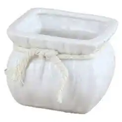 Ghiveci din ceramica 9x9x7 CM, cu snur