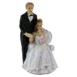Figurina tort nunta Miri din rasina 13 CM