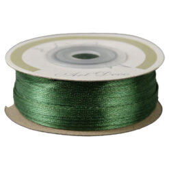 Rola panglica satin Verde lime 6 mm x 25 m Art Deco