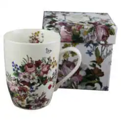 Alternative view of Cana Vintage flowers white 325 ml din portelan