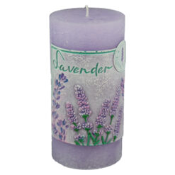 Lumanare cilindrica parfumata - Lavender 7x14 CM