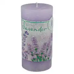 Lumanare cilindrica parfumata - Lavender 7x14 CM