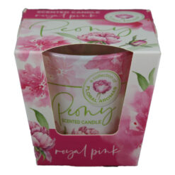Alternative view of Lumanare parfumata in pahar Peony Royal Pink/Powder Pink 8x7 CM