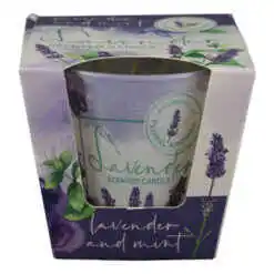 Alternative view of Lumanare parfumata in pahar 115 gr - Lavender&Mint/Lavender Blossom