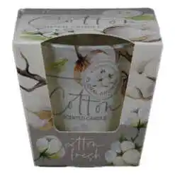 Lumanare parfumata in pahar Cotton Fresh