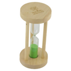 Alternative view of Clepsidra din lemn cu nisip colorat, 15 minute - 14 CM