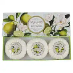 Set sapun Bergamott & Gardenia 3x100 gr - Bergamota & Gardenia