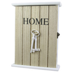 Cutie pentru chei din lemn, Home 19x26 CM - Design cu chei