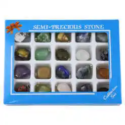 Set 20 de pandative din pietre semipretioase 2 CM