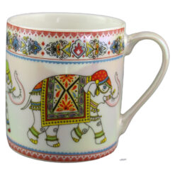 Alternative view of Cana ceramica sidefata cu elefant 200 ml