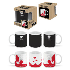 Cana termosensibila 300 ml "Anya, te vagy a legjobb" - Magic Mug