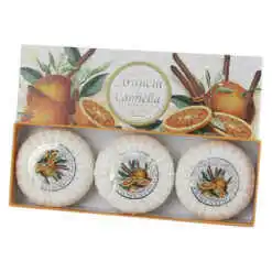 Set sapun Portocale & Scortisoara 3x100 gr, Saponificio Artigianale Fiorentino