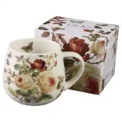 Cana din portelan 430 ml "Zahra" in cutie decorativa