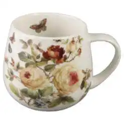 Alternative view of Cana din portelan 430 ml "Zahra" in cutie decorativa