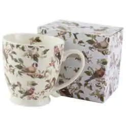 Cana din portelan Jumbo 480 ml "Pasari"