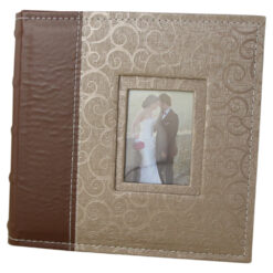 Album pentru fotografii 200 poze 10x15 CM, - Wedding, Maro Elegant