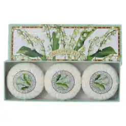 Set sapun Lacramioara Mughetto 3x100 gr, Saponificio Artigianale Fiorentino