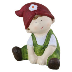 Figurina Baiat din ceramica 13x14 CM