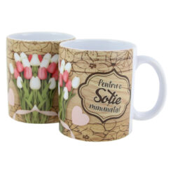 Cana ceramica "Pentru o Sotie minunata" 330 ml