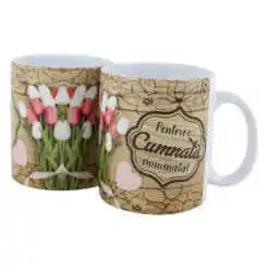 Cana ceramica "Pentru o Cumnata minunata!" 330 ml