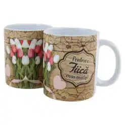 Cana ceramica "Pentru o Fiica minunata!" 330 ml